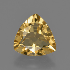 Berilo Dorado Dorado amarillo natural de 2.08 ct, Trillón, VVS