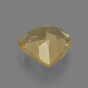 Berilo dorado oro natural de 2,02 ct, trillón, VVS