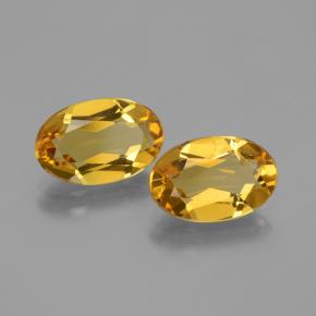 Gemas de berilo dorado dorado natural de 3,82 ct, corte óvalo, VVS-VS