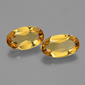 Gemas de berilo dorado oro natural de  ct, corte óvalo, VVS-VS
