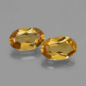 Gemas de berilo dorado oro natural de  ct, corte óvalo, VVS-VS