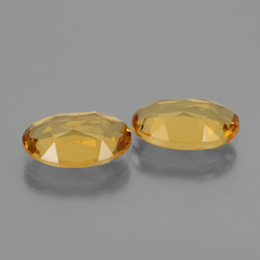 Gemas de Berilo Dorado Dorado amarillo natural de  ct, Corte Óvalo, VVS-VS