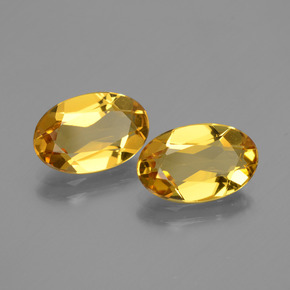 Gemas de Berilo Dorado Dorado amarillo natural de  ct, Corte Óvalo, VS