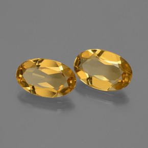 Gemas de berilo dorado oro natural de  ct, corte óvalo, VVS-VS