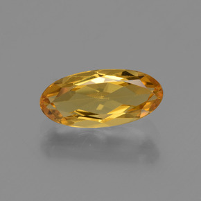 Berilo Dorado Dorado amarillo natural de 1.30 ct, Corte Óvalo, VVS-VS