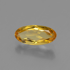 Berilo Dorado Dorado amarillo natural de 1.30 ct, Corte Óvalo, VVS-VS