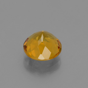 Berilo dorado oro natural de 1,66 ct, corte redondo, VVS-VS