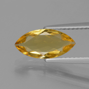 Berilo Dorado Dorado amarillo natural de 1.28 ct, Marquesa, VVS-VS