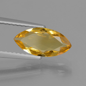 Berilo Dorado Dorado amarillo natural de 1.28 ct, Marquesa, VVS-VS