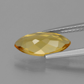 Berilo Dorado Dorado amarillo natural de 1.28 ct, Marquesa, VVS-VS