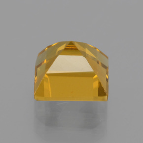 Berilo dorado oro natural de 1,64 ct, cuadrado, VS
