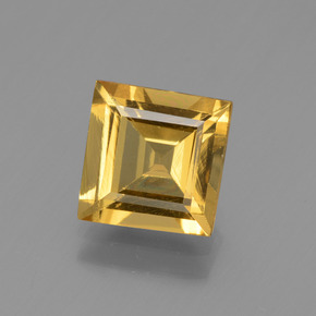 Berilo Dorado Dorado amarillo natural de 1.89 ct, Cuadrado, VVS-VS