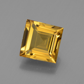 Berilo Dorado Dorado amarillo natural de 2.11 ct, Cuadrado, VVS-VS