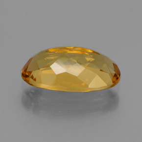 Berilo dorado amarillo natural de 1,74 ct, corte óvalo, VS