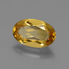 Berilo dorado dorado amarillo natural de 2,22 ct, corte óvalo, VVS-VS