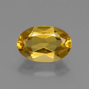 Berilo Dorado Amarillo dorado natural de 2.23 ct, Corte Óvalo, VVS-VS