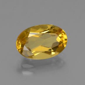 Berilo Dorado Amarillo dorado natural de 2.23 ct, Corte Óvalo, VVS-VS