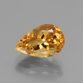 Berilo Dorado Dorado amarillo natural de 2.25 ct, En forma de pera, VVS-VS