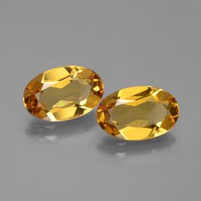 Gemas de berilo dorado dorado natural de 3,67 ct, corte óvalo, VVS-VS