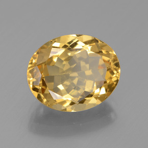 Berilo Dorado Dorado amarillo natural de 3.18 ct, Corte Óvalo, VVS-VS