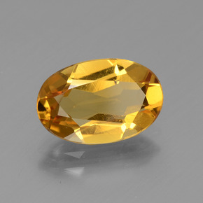 Berilo dorado amarillo natural de 2,18 ct, corte óvalo, VVS-VS