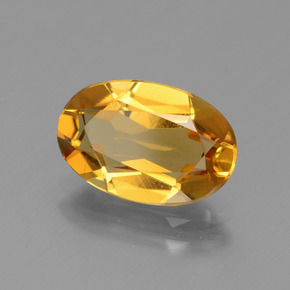 Berilo dorado amarillo natural de 2,18 ct, corte óvalo, VVS-VS