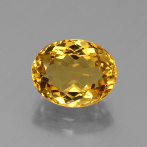Berilo dorado oro natural de 2,73 ct, corte óvalo, VVS-VS