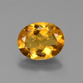 Berilo Dorado Dorado amarillo natural de 1.93 ct, Corte Óvalo, VS