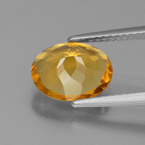 Berilo Dorado Dorado amarillo natural de 1.93 ct, Corte Óvalo, VS