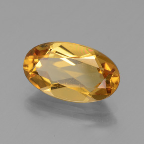 Berilo dorado oro natural de 2,50 ct, corte óvalo, VVS-VS
