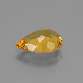 Berilo Dorado Dorado amarillo natural de 1.55 ct, En forma de pera, VVS