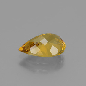 Berilo Dorado Dorado amarillo natural de 1.49 ct, En forma de pera, VVS