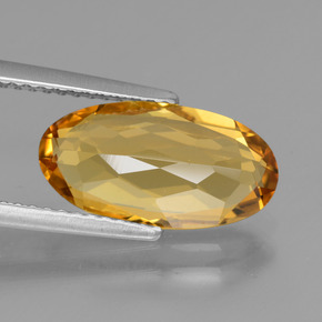 Berilo Dorado Dorado amarillo natural de 2.84 ct, Corte Óvalo, VVS-VS