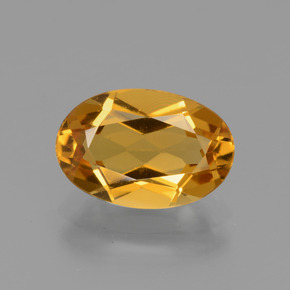 Berilo dorado amarillo natural de 2,31 ct, corte óvalo, VVS-VS