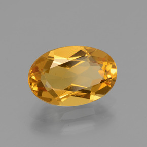 Berilo dorado amarillo natural de 2,31 ct, corte óvalo, VVS-VS