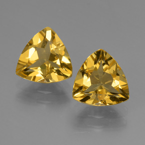Gemas de berilo dorado oro natural de  ct, trillón, VVS