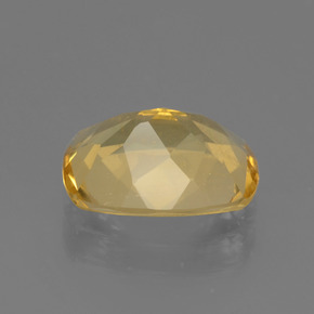 Berilo dorado oro natural de 2,28 ct, corte cojín, VS