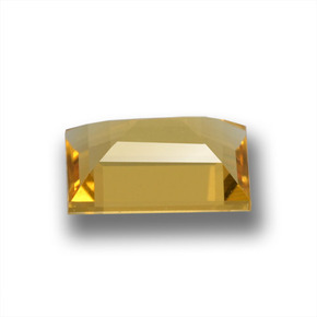 Berilo dorado amarillo natural de 0,90 ct, baguette, VVS-VS