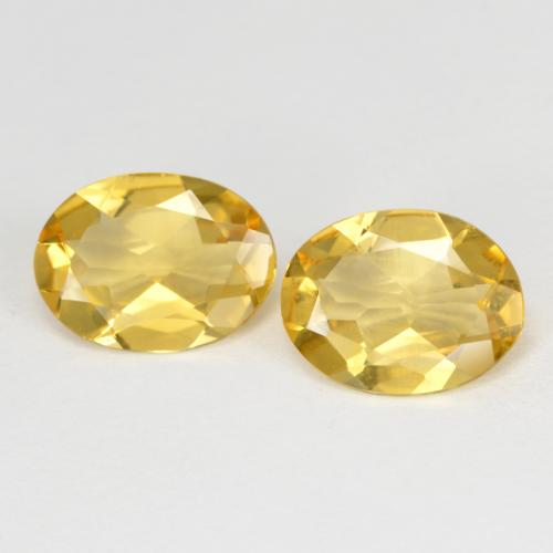 Gemas de Berilo Dorado Dorado natural de 2.68 ct, Corte Óvalo, VVS-VS