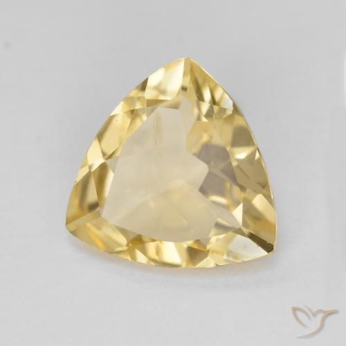 Berilo dorado Amarillo medio natural de 3.19 ct, Trillón, VS