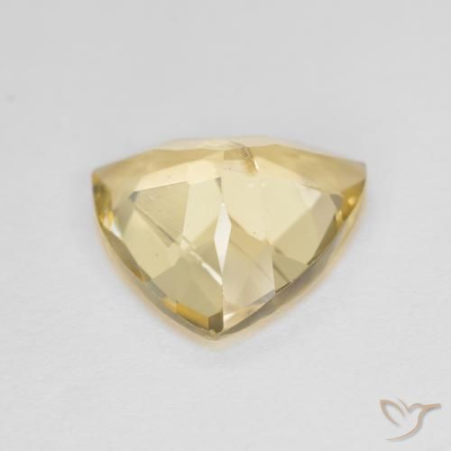 Berilo dorado Amarillo medio natural de 3.19 ct, Trillón, VS