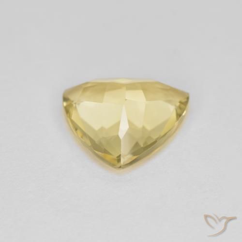 Berilo Dorado Dorado claro natural de 2.57 ct, Trillón, VVS-VS