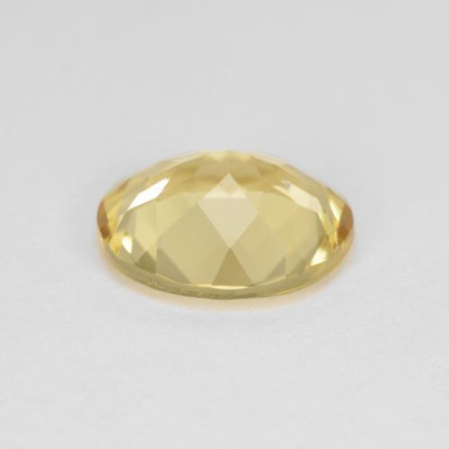 Berilo dorado amarillo natural de 3,12 ct, corte óvalo, VVS