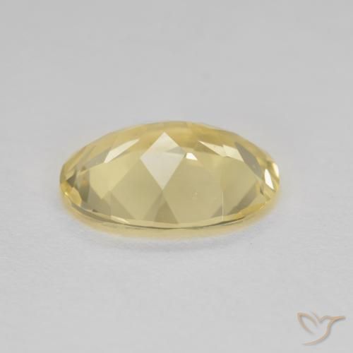 Berilo dorado Amarillo dijón natural de 1.73 ct, Ovalada, VVS-VS