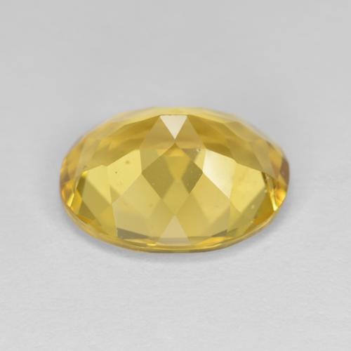 Berilo Dorado Amarillo púrpura natural de 4.35 ct, Corte Óvalo, VS