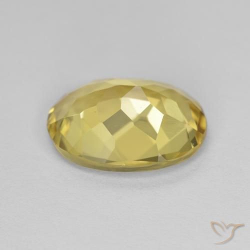 Berilo dorado Dorado claro natural de 2.82 ct, Ovalada, VVS