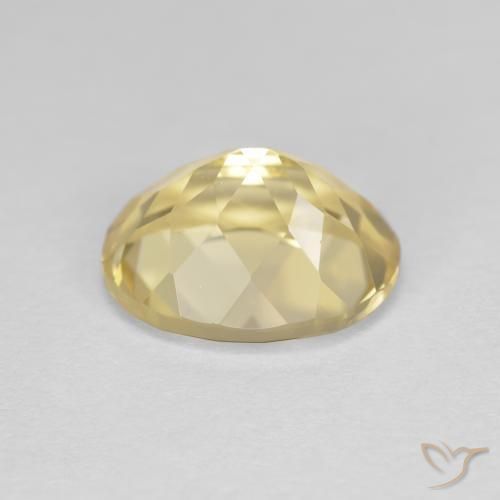 Berilo dorado Amarillo medio natural de 2.65 ct, Ovalada, VVS
