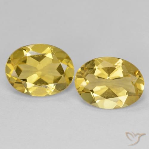 3.22ctw Natural Amarillo claro Berilo dorado, Ovalada, VVS-VS