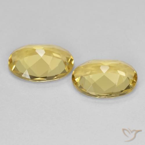 Gemas de Berilo dorado Dorado claro natural de 2.71 ct, Ovalada, VVS-VS