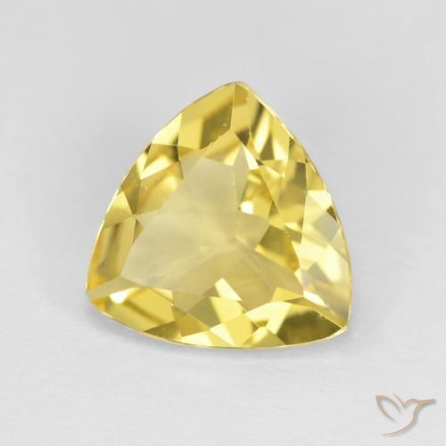 Berilo dorado Amarillo toscana natural de 1.83 ct, Trillón, VS